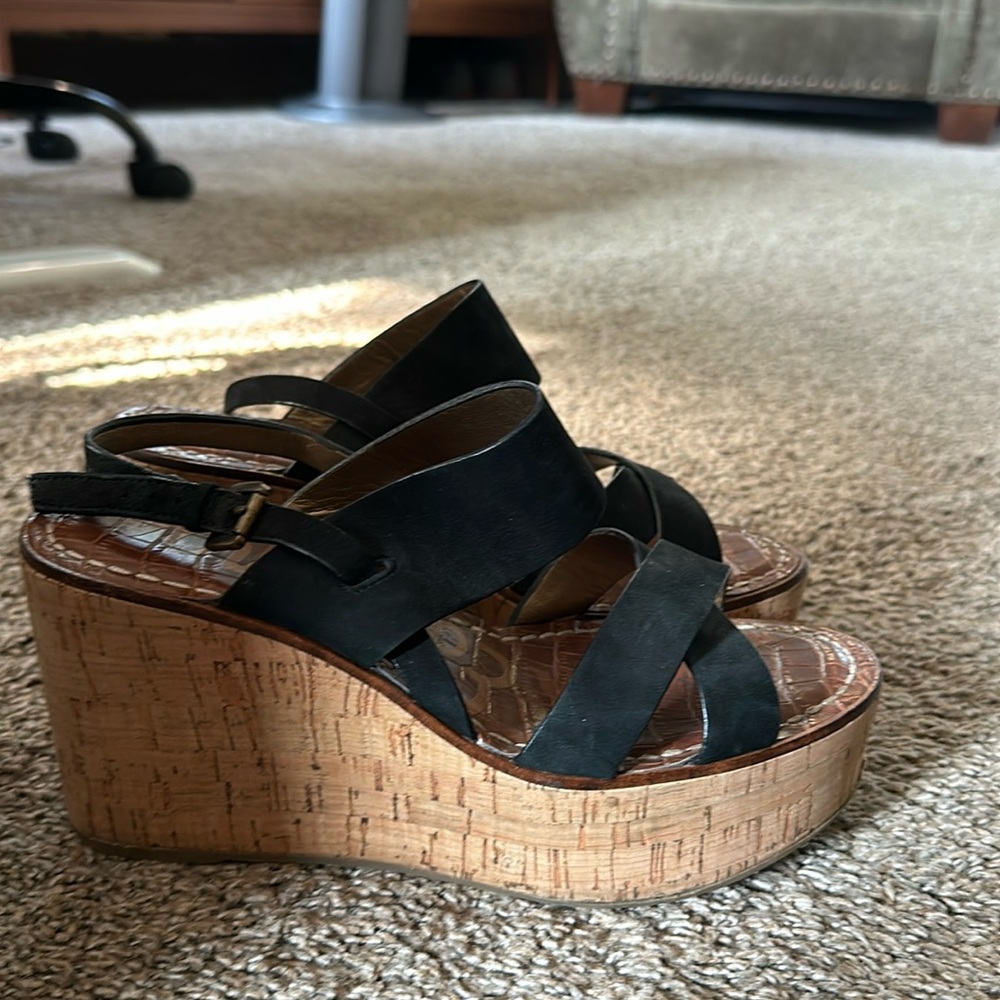 Sam Edelman Cork platform Heels